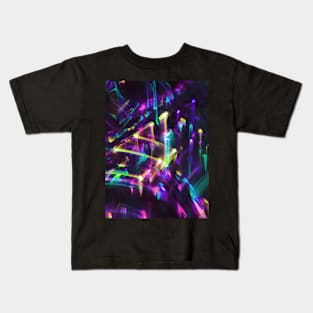 Glitchy Abstract no.132555 Kids T-Shirt